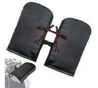 Guanti da manubrio da ciclismo, caldi, impermeabili, antivento, con strisce riflettenti, guanti da manubrio per bici, pendolarismo, escursioni nel fine settimana, sport, touring, equitazione