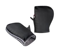 Guanti da manubrio da ciclismo, caldi, impermeabili, antivento, con strisce riflettenti, scaldamuscoli per moto, per mountain bike, weekend, sport all'aria aperta, scooter, tour, urbano, equitazione