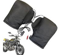 Guanti da manubrio per moto, elettrici, impermeabili, antivento, guanti protettivi per le mani, per equitazione, tour, viaggi, freddo, inverno, neve, motoslitta, moto da cross