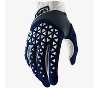 Guanti Da Moto AIRMATIC MX MTB 100% 2021 - NAVY / STEEL / WHITE