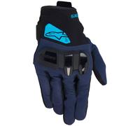 Guanti da moto Alpinestars Chrome V2 nero-blu-azzurro L