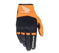 Guanti da moto Alpinestars Copper Honda neri-arancioni 2XL
