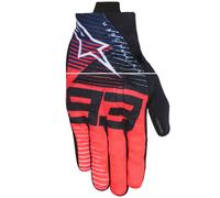 Guanti da moto Alpinestars Reef V2 MM93 Collezione Collezione Fluo Rosso-Blu-Bianco L