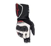 Guanti da moto Alpinestars SP-8 Air bianco-nero-rosso 2XL