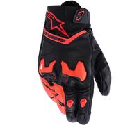 Guanti da moto Alpinestars SP-R TECH neri-rosso fluo L
