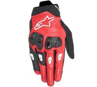 ALPINESTARS SP X 7 AIR GLOVES BLACK BRIGHT RED WHITE