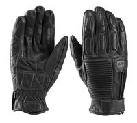 Guanti Da Moto Banner Blauer HT Neri In Pelle con protezione TPU