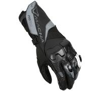 Guanti da moto da donna Macna Protego, nero/oro, 2XL