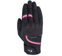 Guanti da moto da donna Oxford Brisbane nero-rosa XL