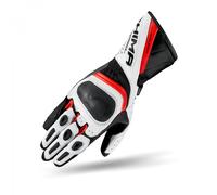 Guanti da moto da donna Shima Miura nero-bianco-rosso fluo XS