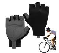 Guanti da moto da tutto il terreno, guanti da ciclismo, guanti da mezza dita, antiscivolo, con assorbimento degli urti leggeri per adolescenti in palestra, sci, sollevamento , caldo