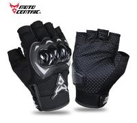 Guanti Da Moto Estivi MOTOCENTRIC Guanti Da Motociclista Traspiranti Mezze Dita