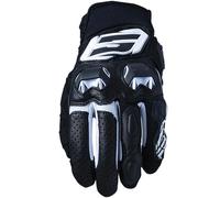 Guanti da moto FIVE SF3 bianco e nero M