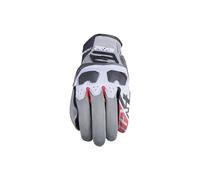 Guanti da moto FIVE TFX4 grigio-rosso 2XL