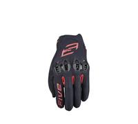 Guanti da moto FIVE Tricks nero-rosso S