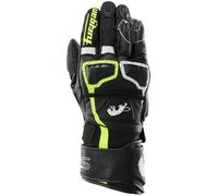 Guanti da moto Furygan STYG 15 ventilati neri-bianchi-giallo fluo M
