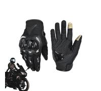 Guanti da moto, guanti da uomo anticaduta con rivestimento rigido e funzione touch, confortevoli e traspiranti, resistenti all'usura, per moto | Per corse su strada, sport a volontà