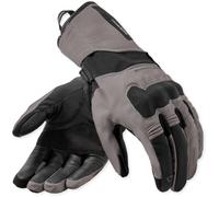 Revit Convergent H2O Guanti impermeabili da motociclista femminile, grigio/nero, Taglia S