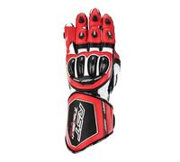 RST Tractech Evo 4 Guanti da moto, nero-bianco-rosso, taglia M