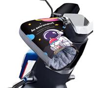 Guanti da moto invernali - Scaldamani impermeabili per moto dei cartoni animati | Guanti riflettenti per manubrio della motoslitta | Guanti da ciclismo in condizioni climatiche fredde, protezioni per