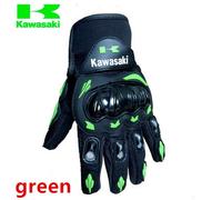 Guanti da moto Kavasaki Design con Protezioni Rigide Motocross a Strappo 2026