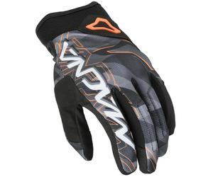 Guanti da moto Macna Decode, nero/rosso/bianco, S