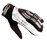 Guanti da moto MX Pilot nero/bianco XL