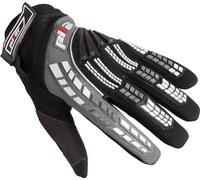 Guanti da moto MX Pilot nero/grigio XS