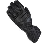 REBELHORN Hike II Guanti da Moto Uomo | Pelle di Capra | Pannelli in Schiuma con Ventilazione | Tergicristallo per Visiera del Casco | Supporto touchscreen