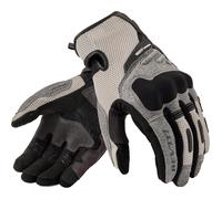 Guanti da moto Revit Cavern grigio chiaro-nero XL