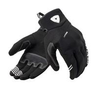 Guanti da moto Revit Endo bianchi e neri 2XL
