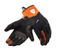 Guanti da moto Revit Endo nero-arancio 2XL