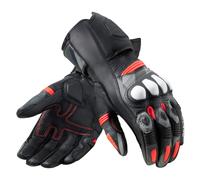 Guanti da moto Revit League 2 nero-rosso fluo XL