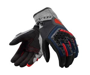 Guanti da moto Revit Mangrove blu argento S