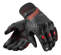 Guanti da moto Revit Positron nero-rosso L