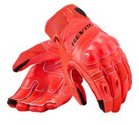 Guanti da moto Revit Ritmo fluo rosso-nero 2XL