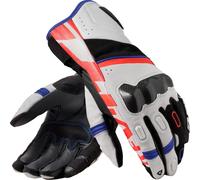 Guanti da moto Revit RSR 5 bianco-blu 3XL