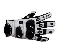 Guanti da moto Richa Rock - nero/bianco