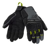 Guanti da moto Seventy Degrees SD-N60 Two Stroke Nero-Grigio-Giallo Fluo 2XL