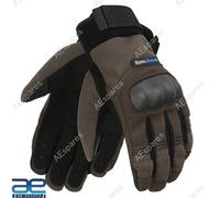 Guanti Da Moto Stridenti Taglia S Neri E Marroni Per Pilota Royal Enfield AEs