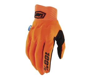 Guanti da motocross 100% Cognito Smart Shock arancione fluo XL