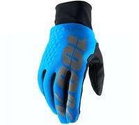 Guanti lunghi 100% Hydromatic Brisker blu - S