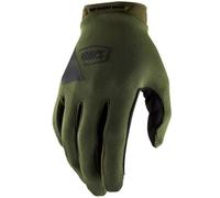 Guanti da motocross 100% RIDECAMP verdi S