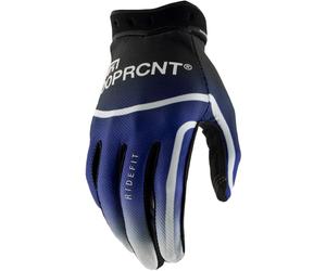 Guanti da motocross 100% Ridefit blu L
