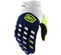 Guanti da motocross 100% - USA AIRMATIC blu-bianco XL