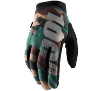 Guanti da motocross 100% - USA BRISKER camo-nero M
