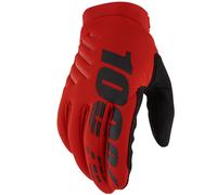 Guanti da motocross 100% - USA BRISKER rosso II 2XL