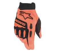 Guanti da motocross Alpinestars Full Bore arancioni-neri L