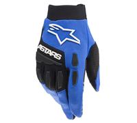 Guanti da motocross Alpinestars Full Bore blu-neri 2XL