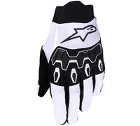 Guanti da motocross Alpinestars Full Bore V2 grigio chiaro-nero L